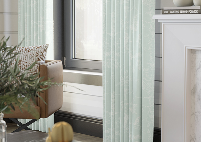 Laura Ashley Josette, Duck Egg - Made to Measure Curtains - Image 5